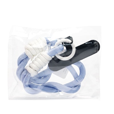 Шнурок - на руку плетеный (blue/white)