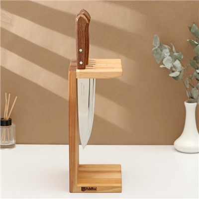 Подставка для ножей Adelica , береза, 18×13×30 см