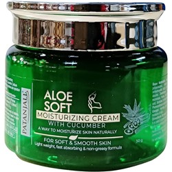 Patanjali Aloe Vera Moisturizer Cream 50g / Увлажняющий Крем Алоэ Вера 50г