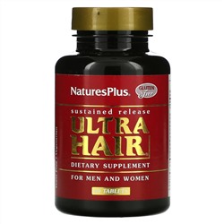 Nature's Plus, Ultra Hair, For Men and Women, 60 Tablets