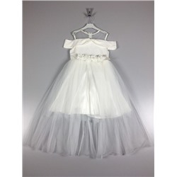 Нарядное платье для девочки (белое) TRP1869