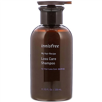 Innisfree, My Hair Recipe, Loss Care Shampoo, 11.15 fl oz (330 ml)