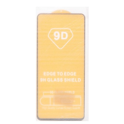 Защитное стекло Full Glue - 2,5D для "Xiaomi Poco M5s" (тех.уп.) (20) (black)