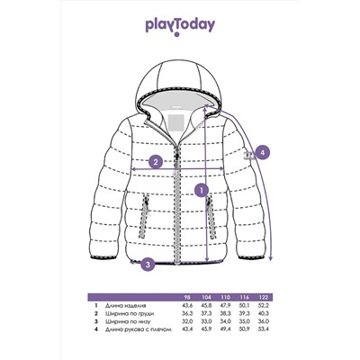 Куртка PLAYTODAY #975687