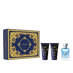 Подарочный парфюмерный набор Versace Pour Homme 3 в 1