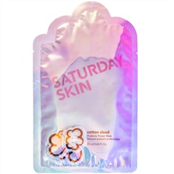 Saturday Skin, Cotton Cloud, маска с пробиотиками, 1 шт., 0,25 мл (0,84 жидк. унции)