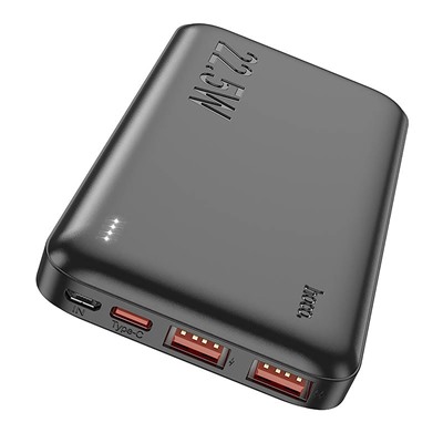 Внешний аккумулятор Hoco J101 PD QC 10000mAh Micro USB/USB*2/USB Type-C (black)