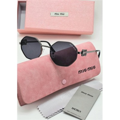 Набор женские солнцезащитные очки, коробка, чехол + салфетки #21235966