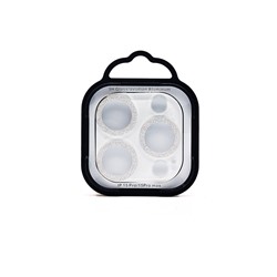 Защитное стекло для камеры - СG06 для "Apple iPhone 15 Pro/15 Pro Max" (silver) (231409)