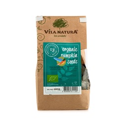 Семена тыквы штирийской очищенные био Vila Natura, 200 г