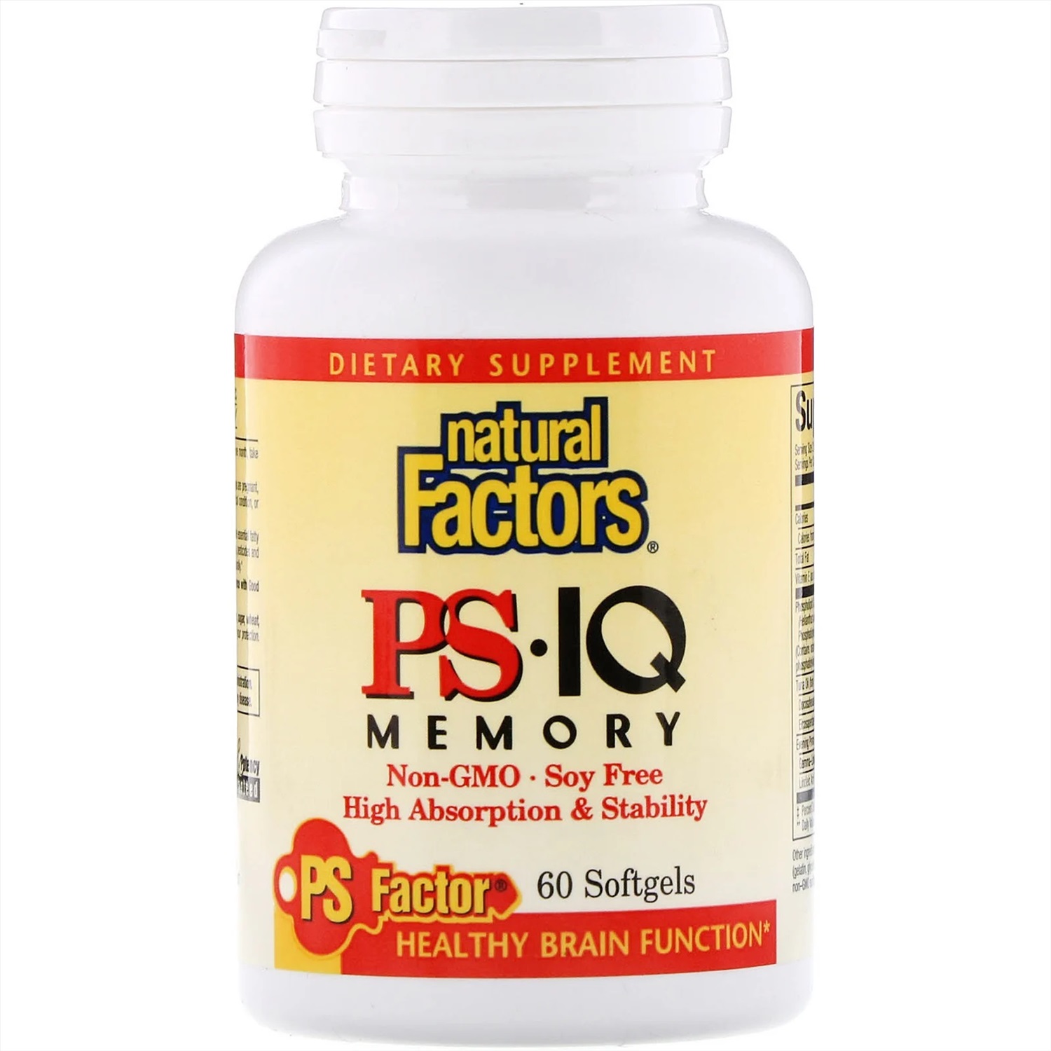 Natural factors. PS IQ Memory 60 капсул. PS - IQ Memory, 60 гелевых капсул от natural Factors ‼. Omega 3 Platinum от Zahler. Хондроитин 500мг натурал ФАКТОРС.