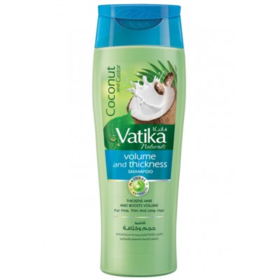 Dabur Vatika Volume and Thickness Shampoo 200ml / Шампунь Объём и Толщина для Волос 200мл