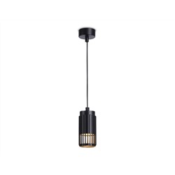 Подвесной светильник со сменной лампой TN51695 BK черный GU10 D60*1120
