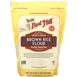 Bob's Red Mill, Brown Rice Flour, Whole Grain, 24 oz (680 g)