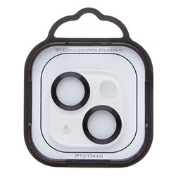 Защитное стекло для камеры - СG05 для "Apple iPhone 13/13 mini" (black) (231471)