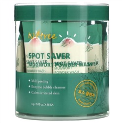 Isntree, Spot Saver, Mugwort Powder Wash, 25 Packets 0.03 oz (1 g) Each
