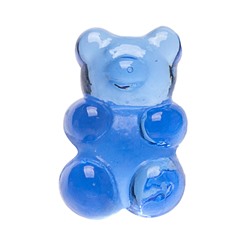 Наклейка - MiZi "Медведь" 01 (blue)