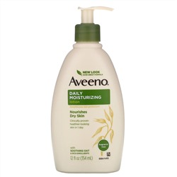Aveeno, Active Naturals, ежедневный увлажняющий лосьон, без запаха, 354 мл (12 жидких унций)