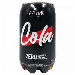 Газированный б/а напиток Кола Зеро Cola Zero Aziano, 350 мл
