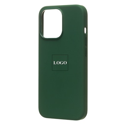 Чехол-накладка ORG Silicone Case SafeMag с анимацией для "Apple iPhone 13 Pro" (клевер)