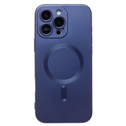 Чехол-накладка - SM020 Matte SafeMag для "Apple iPhone 16 Pro Max" (dark blue) (234688)