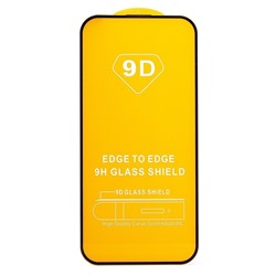 Защитное стекло Full Glue - 2,5D для "Apple iPhone 15" (black)