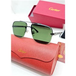 Набор мужские солнцезащитные очки, коробка, чехол + салфетки #21207586