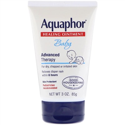 Aquaphor, Детская лечебная мазь, 85 г (3 унции)
