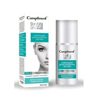 Compliment Skin Care Lab Концентрат для лица Освежающий детокс 60мл 113