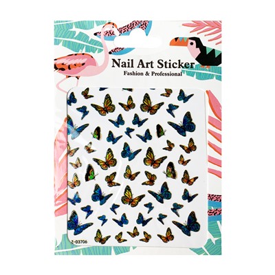 Nail Art Sticker, 2D стикер Z-D3706