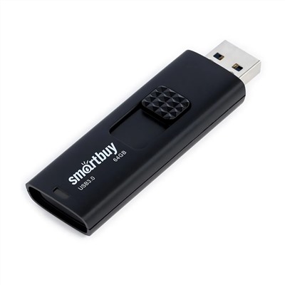 Флэш накопитель USB 64 Гб Smart Buy Fashion 3.0 (black)