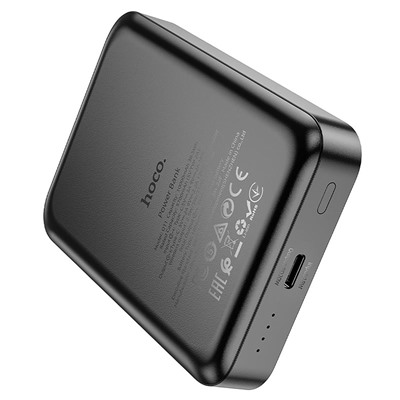 Внешний аккумулятор Hoco SafeMag Q11 Expressar PD (повр. уп.) 10000mAh USB Type-C/Type-C (black)