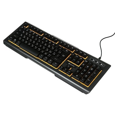 Клавиатура Dialog KGK-21U Gan-Kata мембранная игровая с подсветкой USB (повр.уп.) (black)