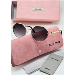 Набор женские солнцезащитные очки, коробка, чехол + салфетки #21235963