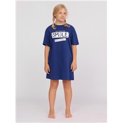 Сорочка для девочки Cherubino CSJG 50097-41 Темно-синий