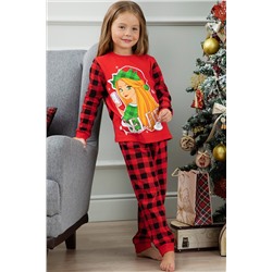 Детская пижама с брюками Juno AW21GJ544 Happy New Year НАТАЛИ #915200