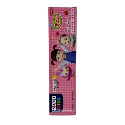 Зубная паста детская со вкусом клубники от 3 до 5 лет Step 2 Kids Toothpaste Dental Clinic 2080, Корея, 80 мл