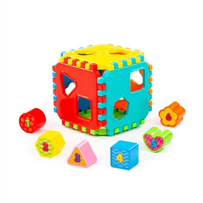 323014 Полесье Игрушка развивающая "Куб" (в коробке)