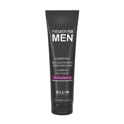 OLLIN PREMIER FOR MEN Шампунь для роста волос стимулирующий 250мл