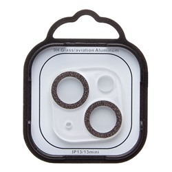 Защитное стекло для камеры - СG06 для "Apple iPhone 13/13 mini" (black) (231478)