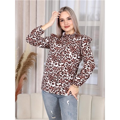Имерина - блуза леопард