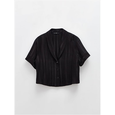Блузка женская CONTE Укороченная домашняя блуза из вискозы MOONLIGHT LHW 1707
