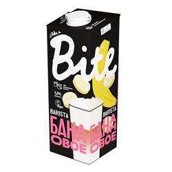 Напиток Barista "Овсяно-Банановый", ультрапастеризованный Bite, 1 л