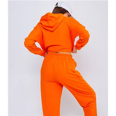 Спортивный костюм #БШ1527, оранжевый