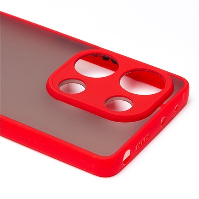 Чехол-накладка - PC041 для "Xiaomi Redmi Note 13 Pro 4G Global" (red) (228043)