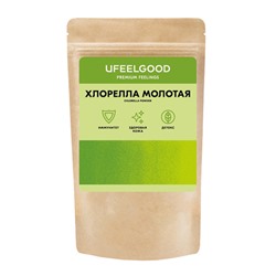 Морская водоросль, хлорелла / Chlorella powder Ufeelgood, 100 г