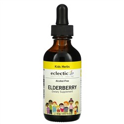 Eclectic Institute, Kids Herbs, Elderberry, 2 fl. oz (60 ml)