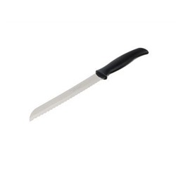 Нож для хлеба 18см Tramontina Athus черная ручка 23082/007