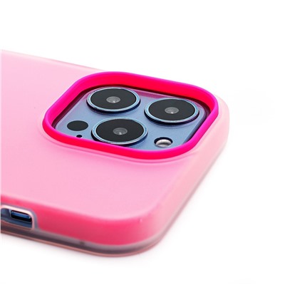 Чехол-накладка - SC346 для "Apple iPhone 13 Pro" (pink) (232485)