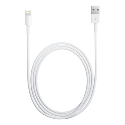 Кабель USB - Apple lightning - Apple iPhone 5 (тех.уп)  100см 1,5A (C) (white)